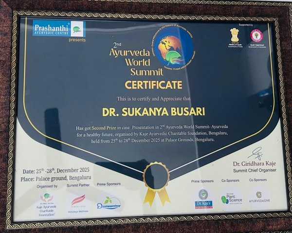 JSS Ayurveda College, Mysuru, Events 2025