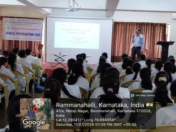 JSS Ayurveda College, World Population Day 2026