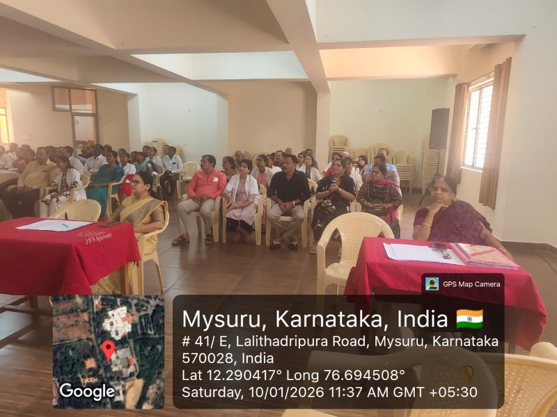 JSS Ayurveda College, Mysuru, News & Events 2025