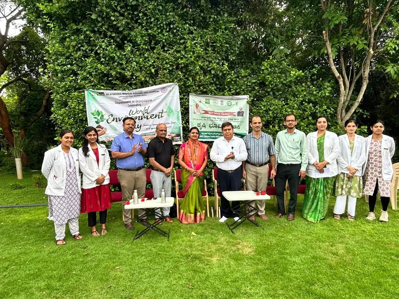 JSS Ayurveda College, world-environment-day-celebration