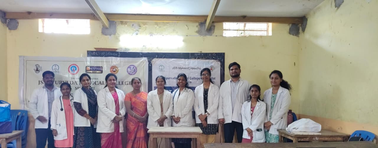 JSS Ayurveda Medical College, Anaemia Screening Program 2026