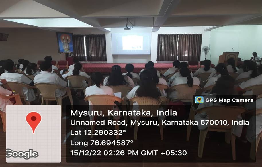 JSS Ayurveda College, Mysuru,Seminar Report December 2022